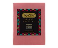 Regency Royal Spannbetttuch für Doppelbett, Parent, Dusty Pink, Doppelbett