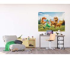 AG Design FTDM 0735 Arlo & Spot Disney Papier Fototapete für Kinderzimmer, mehrfarbig, 160 x 115 cm