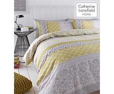 Catherine Lansfield Bettwäsche-Set für Einzelbett, orientalisches Design mit VÖgeln