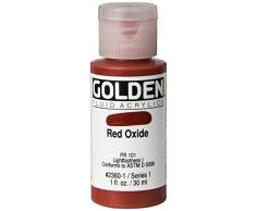 Pro-Art Wandbild rot-Oxid – Golden Fluid Acryl, Acryl, Mehrfarbig