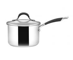 Circulon Momentum Kochtopf mit Griff, Edelstahl, Edelstahl, Silber, 2.8 L