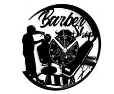Instant Karma Clocks Wanduhr aus Vinyl LP 33 Instant KSchränke Haarschneidemaschine Barber Shop, Vintage, geräuscharm