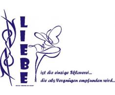 INDIGOS 4051719345476 Wandtattoo, Vinyl, blau, 60 x 10 x 10 cm