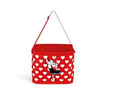 Excelsa Olivia Kühltasche Lunchbox, Rot, 10 Liter