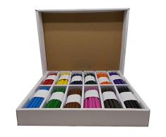 Study Time Farbige Kreiden, Packung für die ganze Klasse, Kunststoff, Mehrfarbig, 27 x 30 x 4,3 cm, 300 Stück