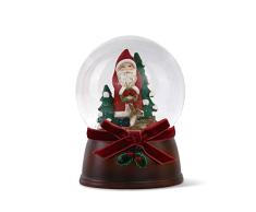 Demdaco Weihnachtskugel, Weihnachtsmann, Kunstharz, 10,2 x 14 cm
