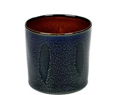 SERAX B5116108 Terres de Rêves Kaffeeservice Töpferei dunkelblau, Rost