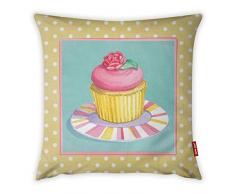 Bonamaison Dekorativ Kissenhülle, Kissenbezug, Zierkissenbezug, Wohnkultur, Für Sofa, Kaffeestube, Größe: 45X45 cm - Entworfen und hergestellt in der Türkei