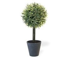 Boston International Dekorative Kunstpflanze im Topf, 40,6 cm, Rosmarin