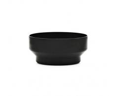 Norman Copenhagen Meta Deko Schale, Aluminium, schwarz, H:6xÃ:13cm