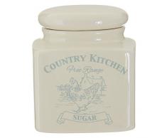 Premier Housewares Zuckerdose, Landhausküche, Cream Dolomite