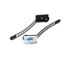ZRM&E Verstellbar Selbstklebend Kabelbinder Gurt Management Draht Zip Krawattenhalter Schreibtisch Wand Draht Kabel Fixer Organizer Schwarz