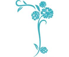 INDIGOS 4051095800576 Wandtattoo, Vinyl, türkis, 60 x 10 x 10 cm