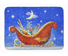 Caroline s Treasures ara0143rug Christmas Santa s Schlitten von Roy Avis Fußmatte, 48,3 x 68,6 cm Multicolor
