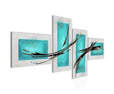 Bilder Abstrakt Wandbild 150 x 60 cm Vlies - Leinwand Bild XXL Format Wandbilder Wohnung Deko Kunstdrucke - MADE IN GERMANY - Fertig zum Aufhängen 100745b