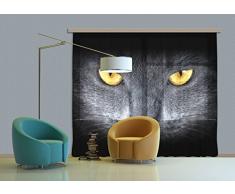 Gardine/Vorhang FCC xxl 4410 Kinderzimmer Katze