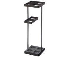 YAMAZAKII Tower Schirmständer, Stahl, Schwarz, One Size