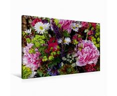 Premium Textil-Leinwand 90 x 60 cm Quer-Format Rosenstrauss | Wandbild, HD-Bild auf Keilrahmen, Fertigbild auf hochwertigem Vlies, Leinwanddruck von Martina Cross