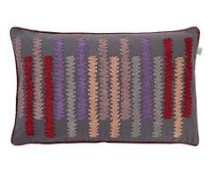 Dutch Decor Kissen Orin 30x50 cm dunkel grau - Zierkissen - Dekokissen - Heimtextilien - Dekoration