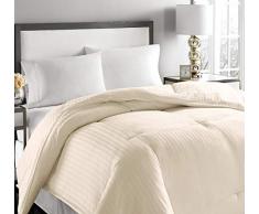 Blue Ridge Home Fashions, Inc. Übergroße Daunendecke aus Mikrofaser Twin elfenbeinfarben