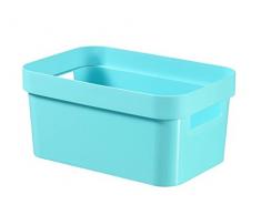 CURVER Infinity Box 4,5L Aufbewahrungsbox, Plastik, Molokai Blue, 26 x 17.5 x 12.3 cm