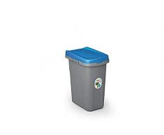 Stefanplast Abfalleimer, Blau, 25 l
