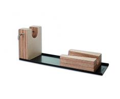 Arcos 693400 Schinkenhalter, Holz, Mehrfarbig, 41.8 x 19 x 5.6 cm