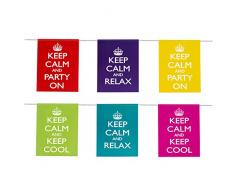 Neviti Keep Calm Wimpelkette