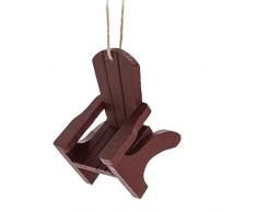 Abbott Collection Gartenstuhl, 7,6 cm, Rot