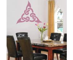 INDIGOS 4052166050494 Wandtattoo w284 Ornament, Orien Wandaufkleber 120 x 111 cm, violett