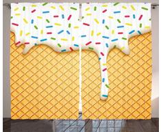 Ethnic Decor Vorhänge von ambesonne, Tribal gestreift geometrischem Design mit einem Zitat We Are Living Our Adventure Print, Wohnzimmer Schlafzimmer Fenster Drapes 2 Panel Set, multicolor, Textil, Multi 5, 108W x 84L