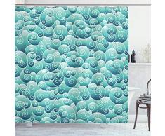 ambesonne Decor collectionshower Vorhang Set mit Haken, Polyester, Multi 13, 69W x 84L