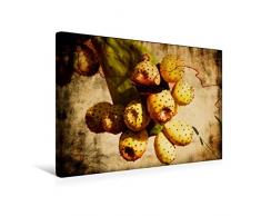 Calvendo Premium Textil-Leinwand 45 cm x 30 cm quer, EIN Motiv aus dem Kalender Fotografie und Texturen | Wandbild, Bild auf Keilrahmen, Fertigbild auf echter mit Eier Textur hinterlegt Kunst Kunst