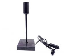 Design Tischleuchte, Schwarz