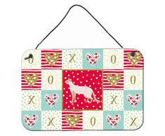 Carolines Treasures Colorpoint Longhair #2 Cat Love Türaufhänger, Wanddekoration, Mehrfarbig