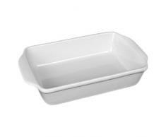 Holst Porzellan GU 15023 Auflaufform & Auslageschale eckig 23 x 18 cm, weiß, 28.5 x 17.5 x 6 cm