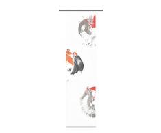 Home Fashion Schiebevorhang, Orange