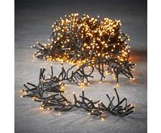 luca lighting Cluster Light Weihnachtsbeleuchtung, PVC, warm weiß, 970 Zentimeter