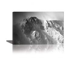 Eurographics Freeride Gemälde für Heimdekoration, gerahmt, 61 x 91,4 cm, Orange/Beige/Gelb