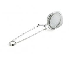 Quid Serenia Filter Clip für Tee, Edelstahl, Grau, 18 x 5 x 5 cm