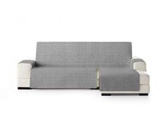 Eysa Mist Sofa überwurf, Polyester, C/6 grau-grau, Chaise Longue 240 cm. Geeignet für Sofas von 250 bis 300 cm