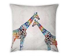 Bonamaison Dekorativ Kissenhülle, Kissenbezug, Zierkissenbezug, Wohnkultur, Für Sofa, Kaffeestube, Größe: 45X45 cm - Entworfen und hergestellt in der Türkei