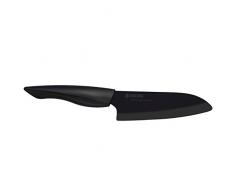 Kyocera ZK-140BK-BK SHIN Keramik-Mini Santoku Messer, Kunststoff, Schwarz