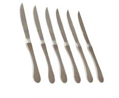 Knork Messer, matt, gezahnt, Edelstahl, Original