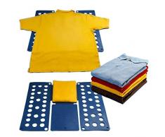 InnovaGoods Wäschekorb, Polypropylen, Blau, 24 x 59 x 3 cm