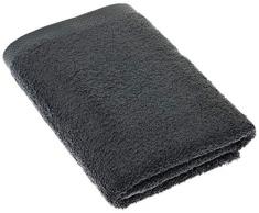 Lasa Home Badetuch, Baumwolle, Grau, 70 x 140 x 1 cm