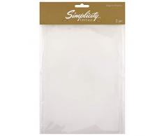 Simplicity Scrapbook Ordner, mehrfarbig, 22,9 x 17,8 x 0,5 cm