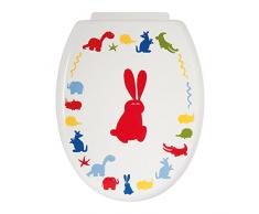 MSV Sitz W.C. Zoo, Mehrfarbig, 47 x 36.5 x 3.5 cm, 101 Stück