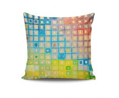 Kissy Dekokissen, Baumwolle, Mehrfarbig, 45 x 45 cm
