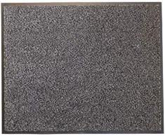 oKu-Tex Fußmatte | Schmutzfangmatte | Eco-Step| Grau | Recycling-Gummi | für innen | Eingangsbereich / Haustür / Flur | rutschfest | 60x120 cm